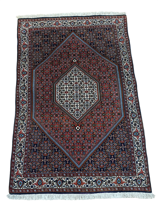 Orientteppich handgeknüpft Bidjar 170x112 cm
