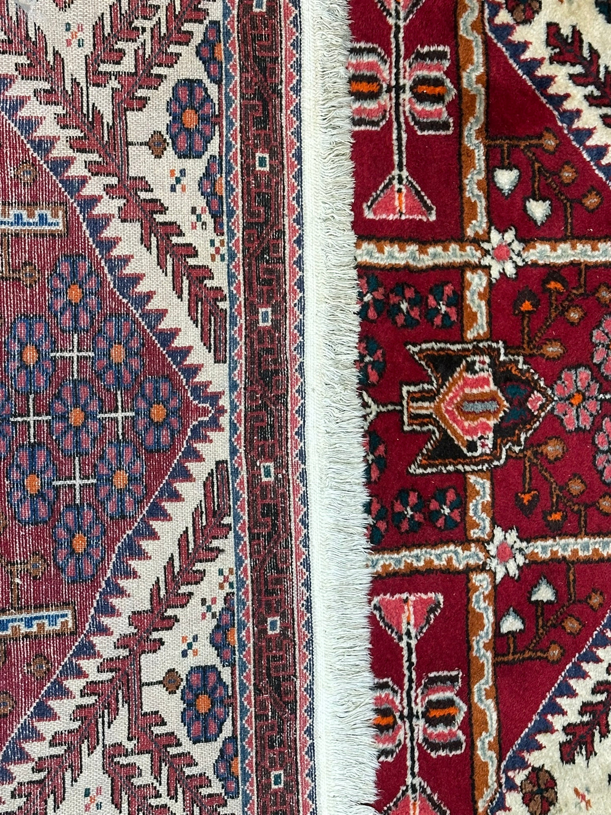 Orientteppich handgeknüpft Hamadan 164x110 cm