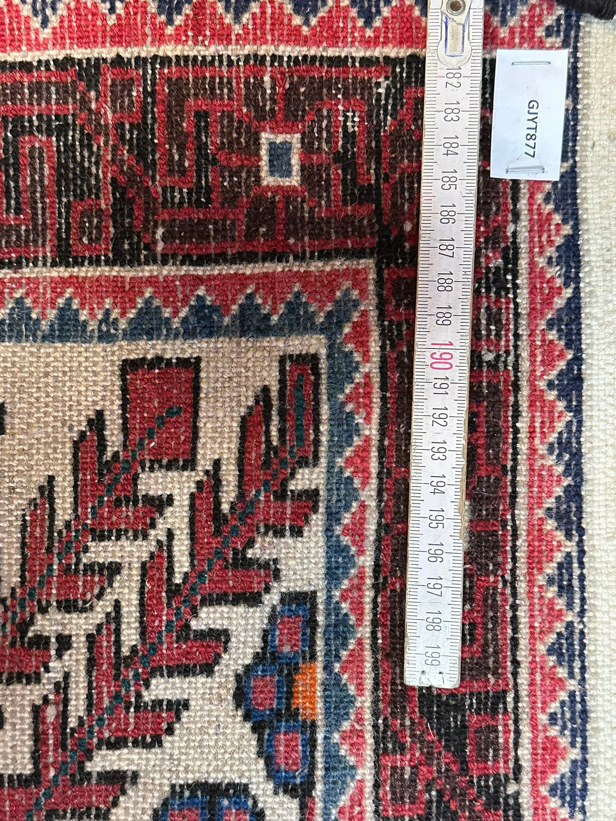 Orientteppich handgeknüpft Hamadan 164x110 cm