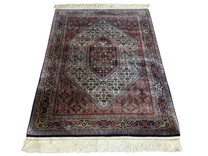 Orientteppich handgeknüpft Bidjar Wolle 175x120 cm