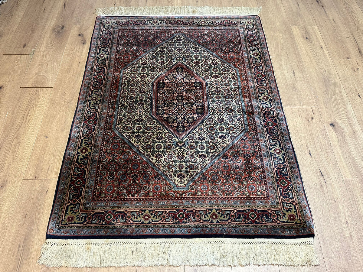 Orientteppich handgeknüpft Bidjar Wolle 175x120 cm