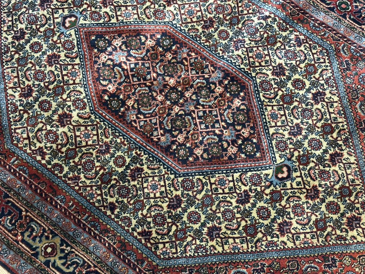 Orientteppich handgeknüpft Bidjar Wolle 175x120 cm