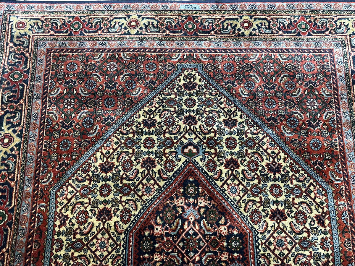 Orientteppich handgeknüpft Bidjar Wolle 175x120 cm