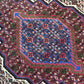 Orientteppich handgeknüpft Bidjar Senneh Wolle 100x75 cm