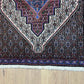 Orientteppich handgeknüpft Bidjar Senneh Wolle 100x75 cm