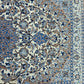 Handgeknüpfter Perser Orientteppich - Feiner Nain mit Seide - 195x120 cm