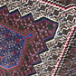 Orientteppich handgeknüpft Bidjar Senneh Wolle 100x75 cm