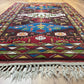 Orientteppich handgeknüpft Kazak Antik Naturfarben Wolle 190x125 cm