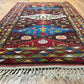 Orientteppich handgeknüpft Kazak Antik Naturfarben Wolle 190x125 cm