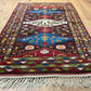 Orientteppich handgeknüpft Kazak Antik Naturfarben Wolle 190x125 cm