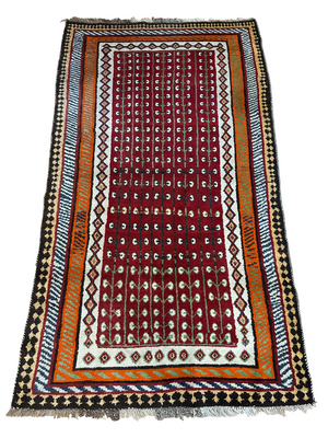 Orientteppich handgeknüpft Gabbeh Wolle Top 220x120 cm