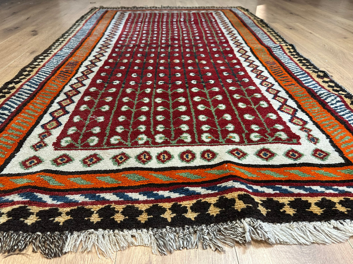 Orientteppich handgeknüpft Gabbeh Wolle Top 220x120 cm