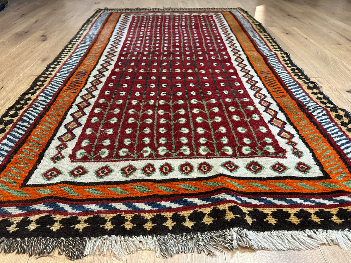Orientteppich handgeknüpft Gabbeh Wolle Top 220x120 cm