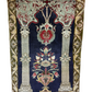 Orientteppich handgeknüpft Täbriz Lebensbaum 83x56 cm