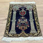Orientteppich handgeknüpft Täbriz Lebensbaum 83x56 cm