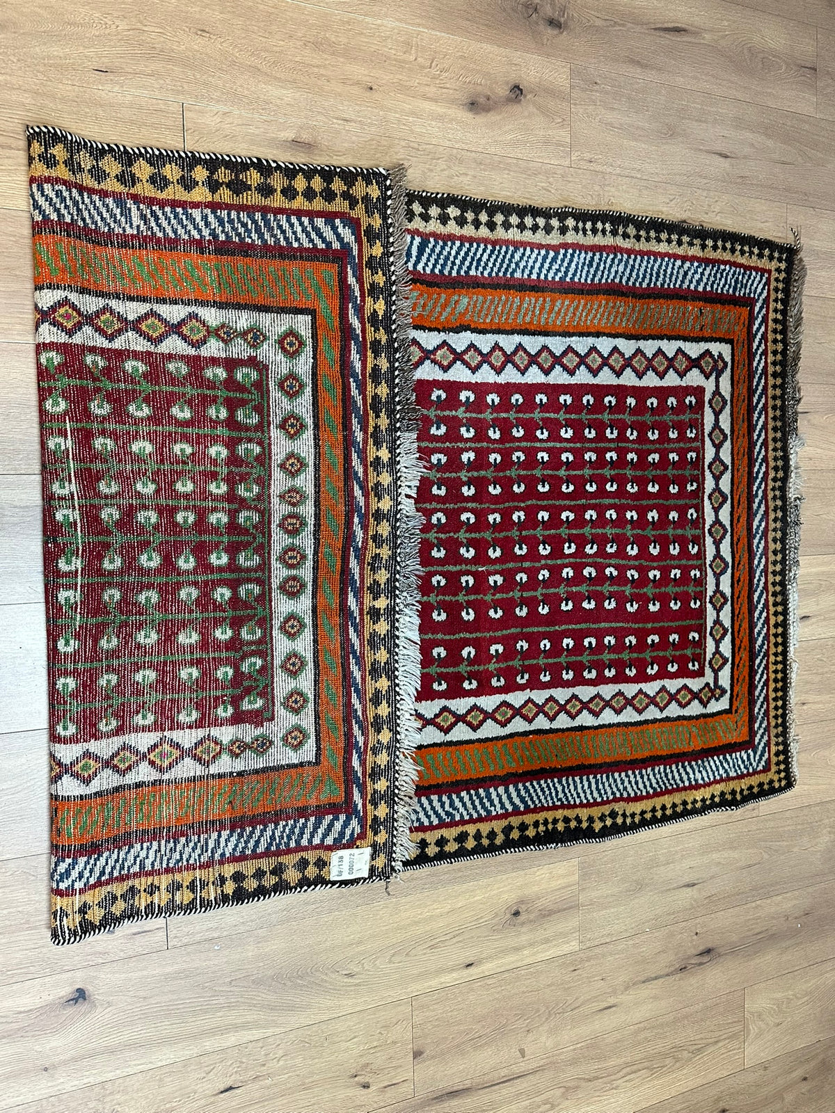 Orientteppich handgeknüpft Gabbeh Wolle Top 220x120 cm