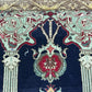 Orientteppich handgeknüpft Täbriz Lebensbaum 83x56 cm