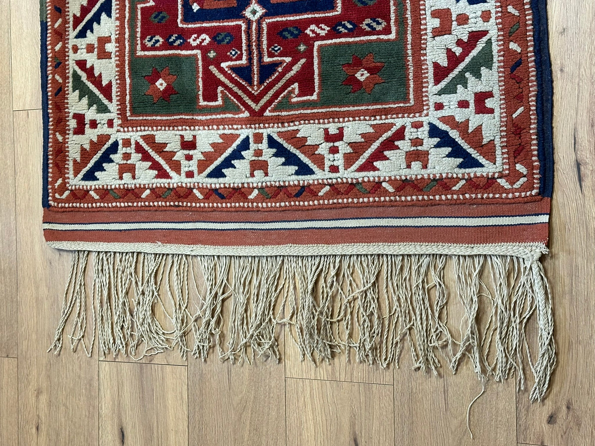 Orientteppich handgeknüpft Türkei Kazak 150x94 cm