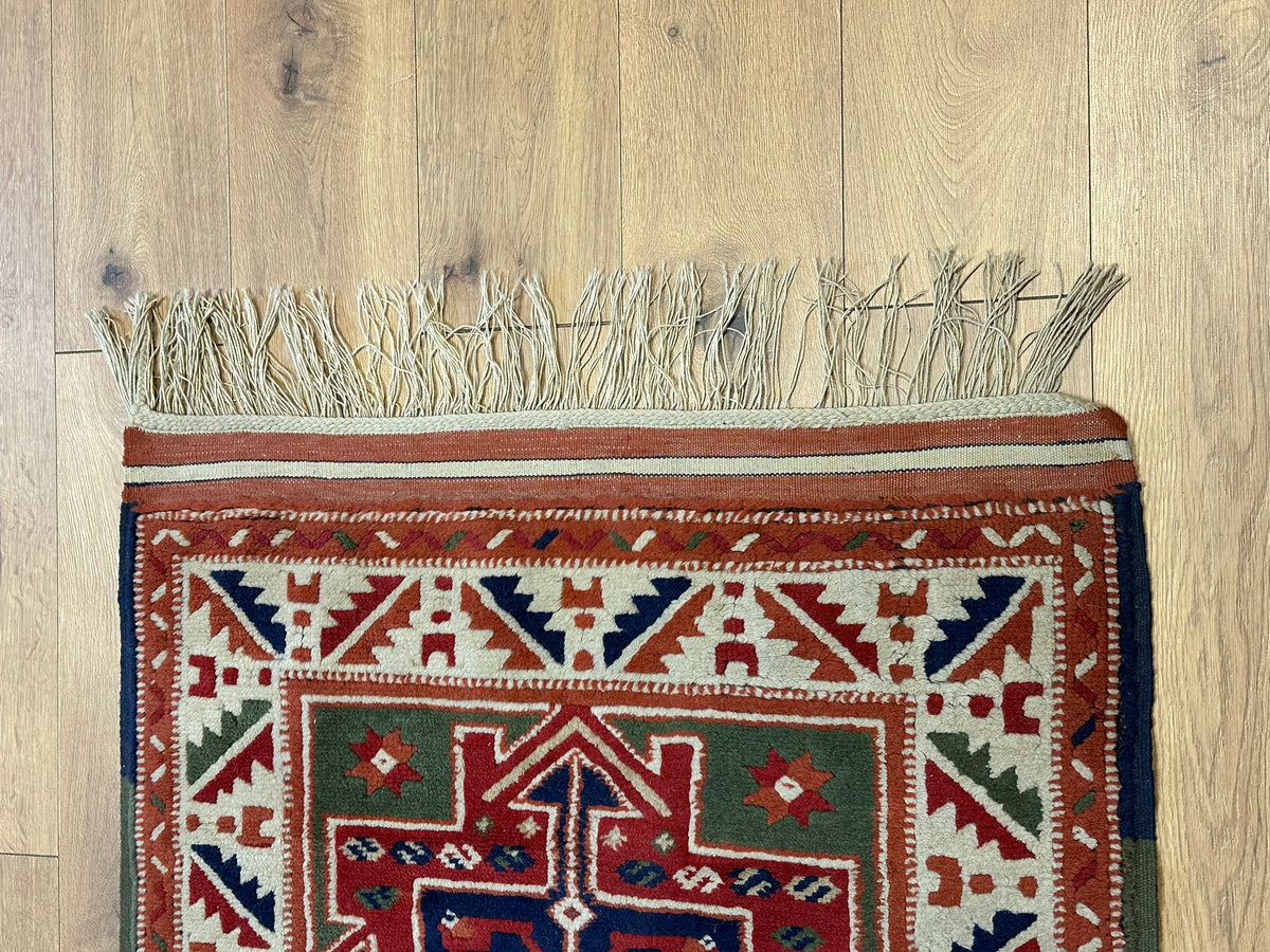 Orientteppich handgeknüpft Türkei Kazak 150x94 cm