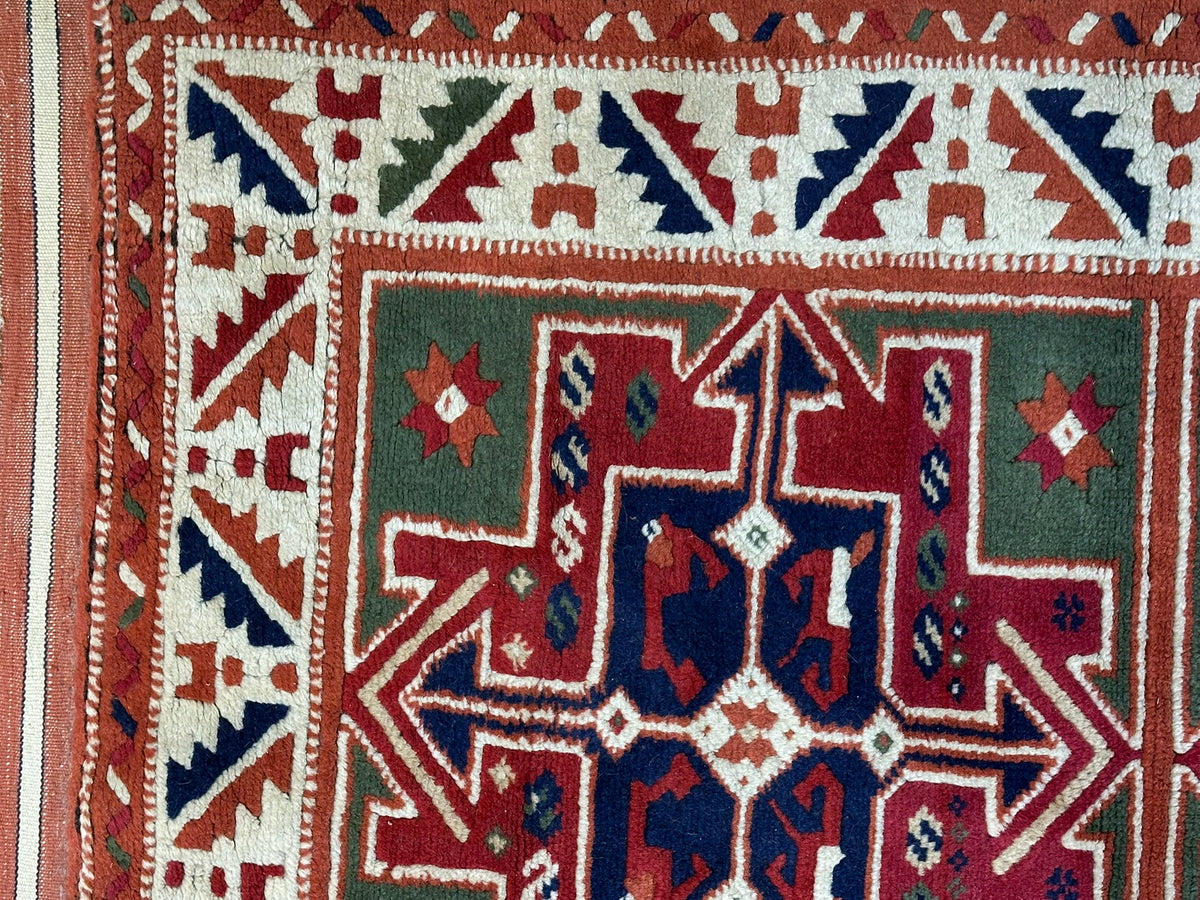 Orientteppich handgeknüpft Türkei Kazak 150x94 cm