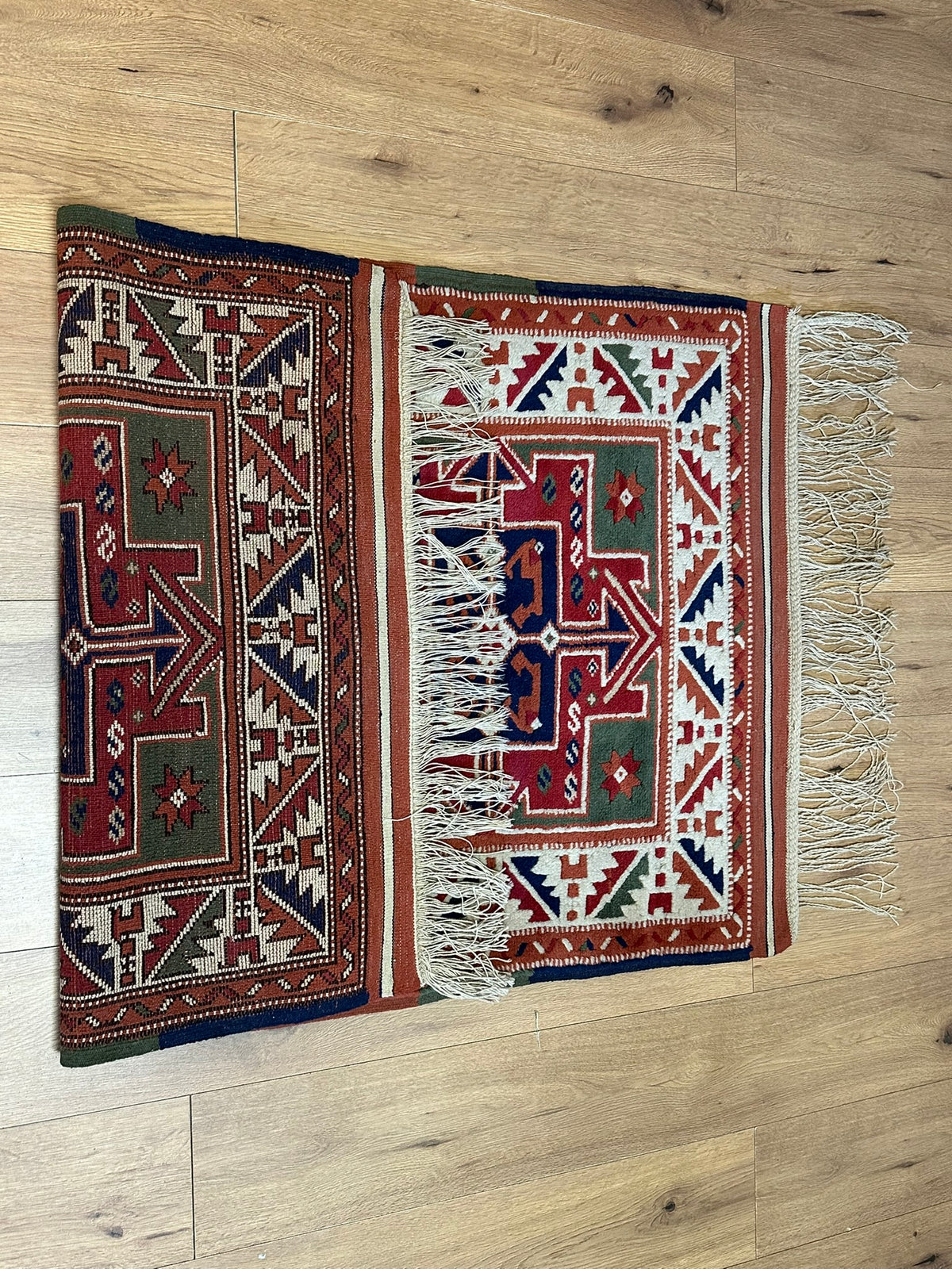 Orientteppich handgeknüpft Türkei Kazak 150x94 cm