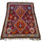 Orientteppich handgeknüpft Gaschgai Wolle 155x123 cm