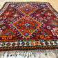 Orientteppich handgeknüpft Gaschgai Wolle 155x123 cm