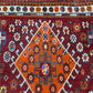 Orientteppich handgeknüpft Gaschgai Wolle 155x123 cm