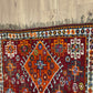 Orientteppich handgeknüpft Gaschgai Wolle 155x123 cm