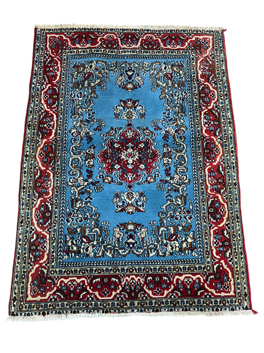 Orientteppich handgeknüpft Ghom 150x110 cm