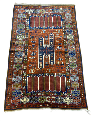 Orientteppich handgeknüpft Türkei Kazak Anatolien Selten 190x120 cm