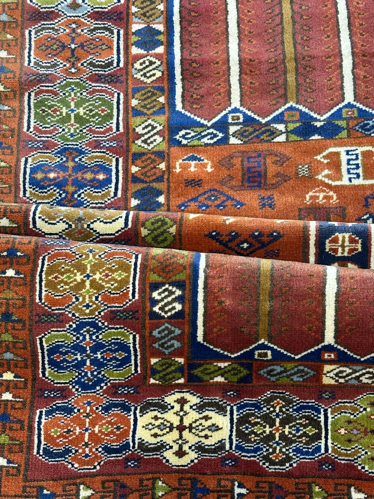 Orientteppich handgeknüpft Türkei Kazak Anatolien Selten 190x120 cm
