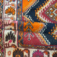 Antiker Orientteppich handgeknüpft Bachtiar  Naturfarben 200x136 cm