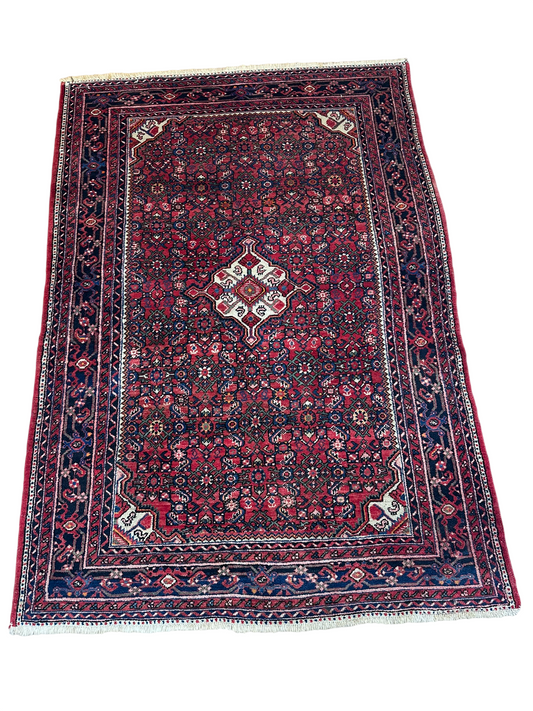 Orientteppich handgeknüpft Hamadan 215x152 cm
