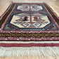 Orientteppich handgeknüpft Kazak Wolle 125x75 cm
