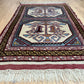 Orientteppich handgeknüpft Kazak Wolle 125x75 cm