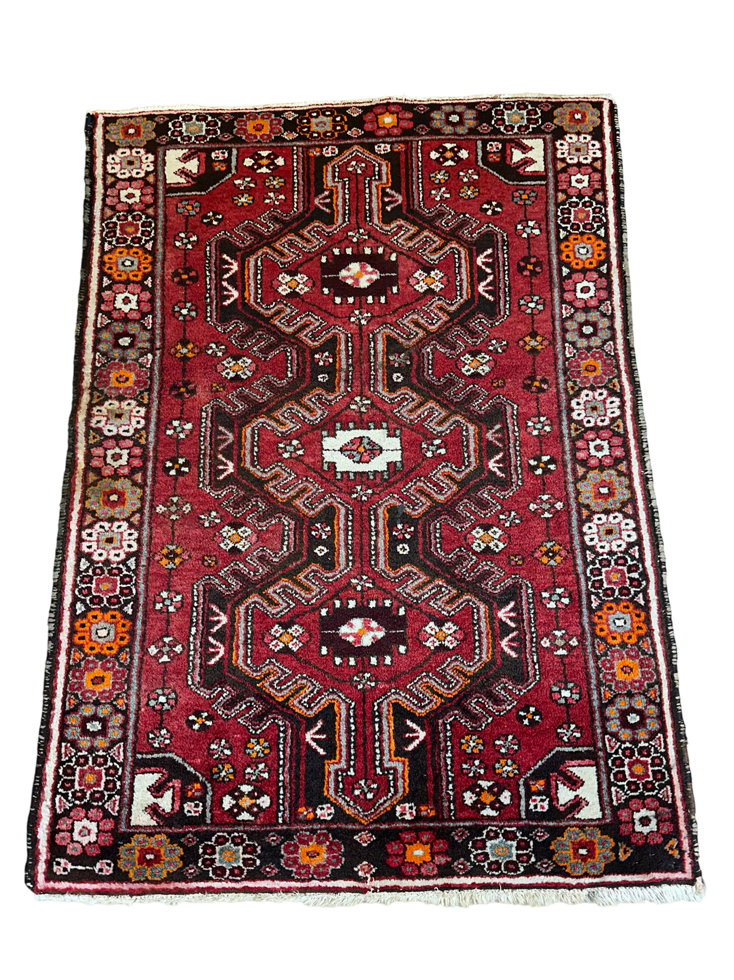 Orientteppich handgeknüpft Hamadan 150x108 cm