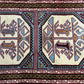Orientteppich handgeknüpft Kazak Wolle 125x75 cm