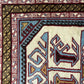 Orientteppich handgeknüpft Kazak Wolle 125x75 cm