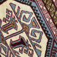 Orientteppich handgeknüpft Kazak Wolle 125x75 cm