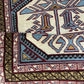 Orientteppich handgeknüpft Kazak Wolle 125x75 cm
