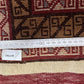 Orientteppich handgeknüpft Kazak Wolle 125x75 cm