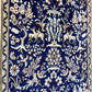 Handgeknüpfter Perser Orientteppich Nain mit Seide Lebensbaum 210x120 cm