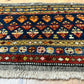 Orientteppich handgeknüpft Kazak Naturfarben 115x60 cm