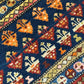 Orientteppich handgeknüpft Kazak Naturfarben 115x60 cm