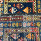 Orientteppich handgeknüpft Kazak Naturfarben 115x60 cm