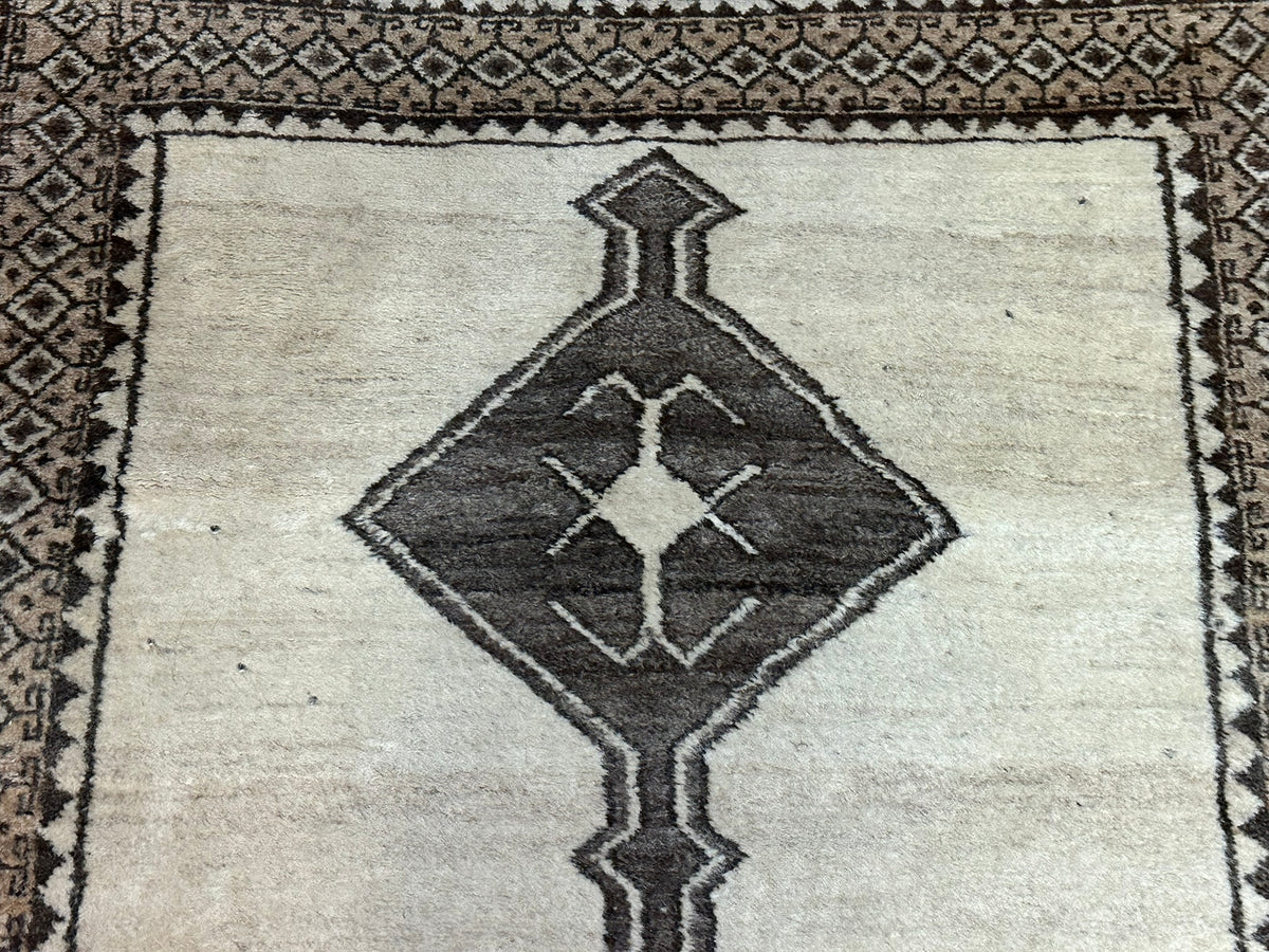 Orientteppich handgeknüpft Gabbeh Wolle 195x110 cm