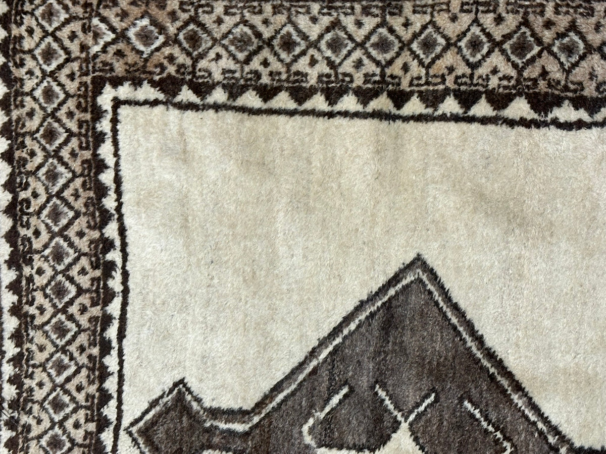 Orientteppich handgeknüpft Gabbeh Wolle 195x110 cm