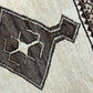 Orientteppich handgeknüpft Gabbeh Wolle 195x110 cm