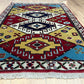 Orientteppich handgeknüpft Türkei Kazak Kars Naturfarben 145x100 cm